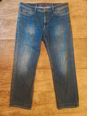 MAC Jeans Ben Stretch Regular Fit Straight Leg Blue Denim Jeans